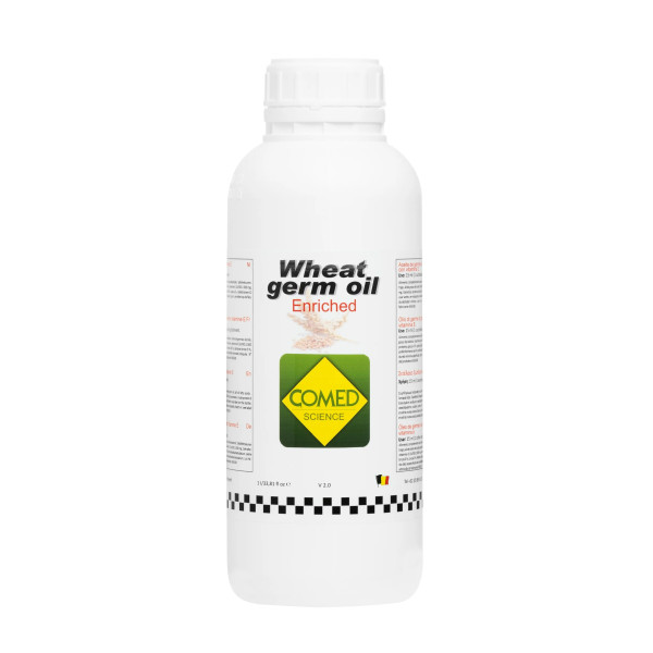 Tarwekiemolie 1L - Tarwekiemolie + vit E - Verrijkt met Vitamine E - Comed