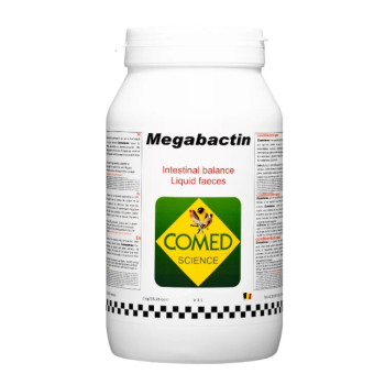 Megabactin bird 1kg - Acondicionador Intestinal - Excrementos Líquidos - Comed
