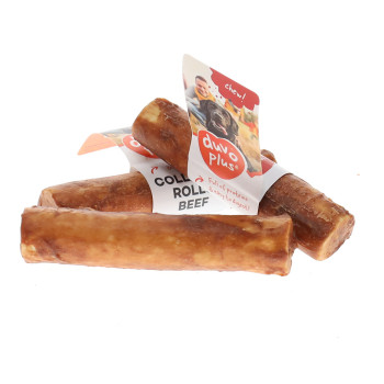 Rollos de colágeno de res - M - 12,5 cm x 1 pieza / 55 g - Masticar