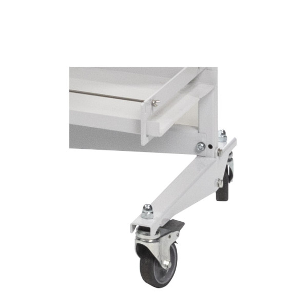 Foot with wheels - 58cm