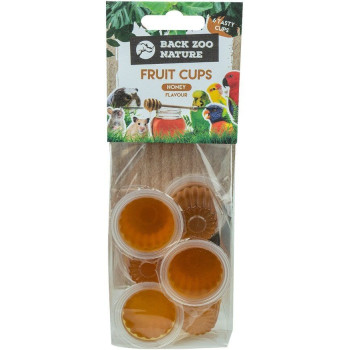 Geleia de frutas com mel - Taça de frutas - (6 potes) - Back Zoo Nature