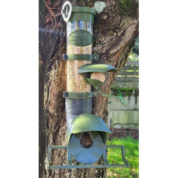 Comedero Exterior para Aves Silvestres gran capacidad 3kg - Evena