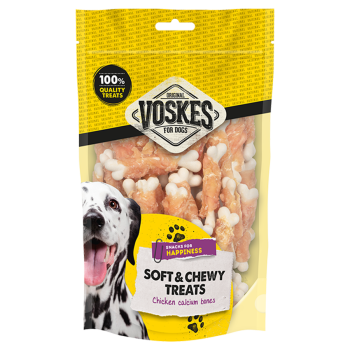 Huesos de calcio con pollo 400g