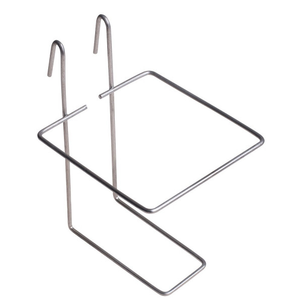 Support for galvanized spout drinker