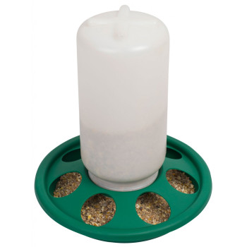 Chick feeder 1 kg with screw closure
