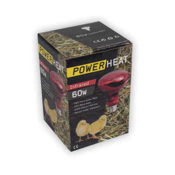 Infrarotlampe R95 60W / 240V / E27- Powerheat