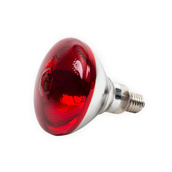 Bombilla infrarroja BR38 - 175W - 240V - E27 roja - Powerheat