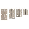 Zinc-plated hinge 32mm