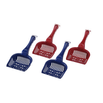 Plastic kattenbakschep in kleur
