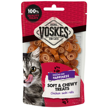 Chicken sushi rolls for cats 60g Chicken sushi rolls for cats 60g