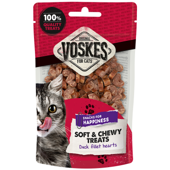 Duck hearts for cats 60g