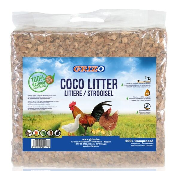 Lettiera naturale di cocco 100L