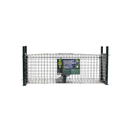 Armadilha para animais selvagens com 2 entradas - 100x34x34cm