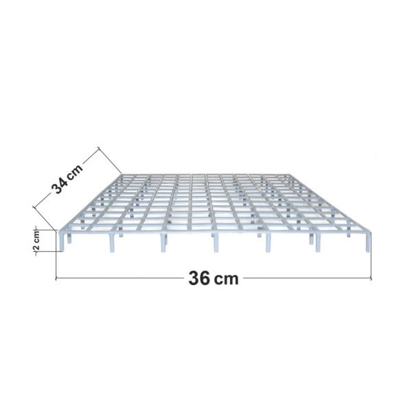 Plastic grid for pigeonhole - 36 x 34 x 2 cm