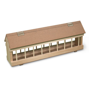Houten voederbak voor duiven - 100cm