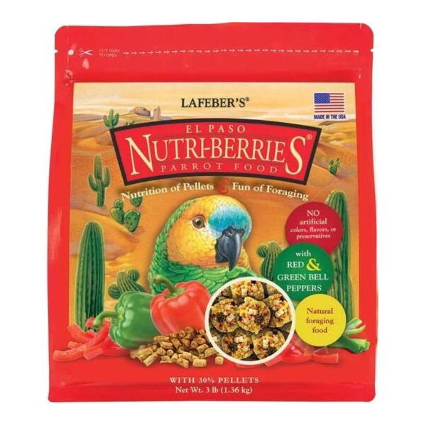 Nutri-berries pappagallo el paso 1,36kg