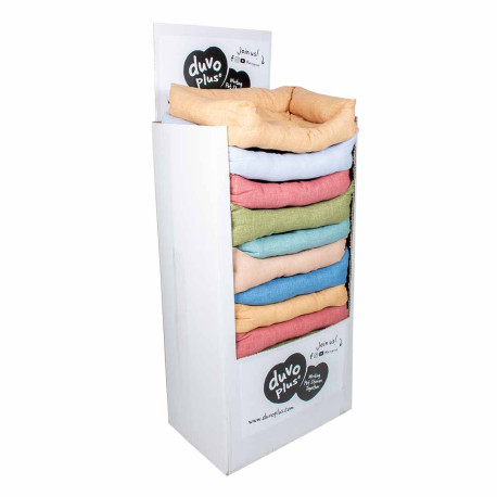 Cesto retangular - 60x45x16cm - Cores mistas Cesto retangular - 60x45x16cm - Cores mistas