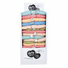 Cuscino ovale cucito - 65x45x7cm - Colori misti