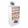 Cuscino ovale cucito - 65x45x7cm - Colori misti