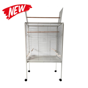 Cage perroquet droite 85 x 54 x 156 cm