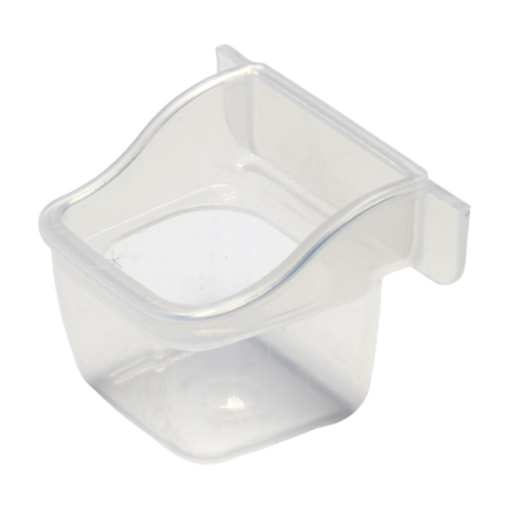 "Wings" transparent anti-waste feeder