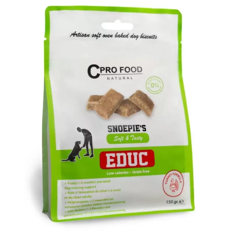 Snoepie's Educ Cookies 8x150g - Leckerli für Hunde - CproFood Snoepie's Educ Cookies 8x150g - Leckerli für Hunde - CproFood