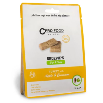 Biscuits Snoepie's Turkey 8x150g - Friandise pour chien - CproFood