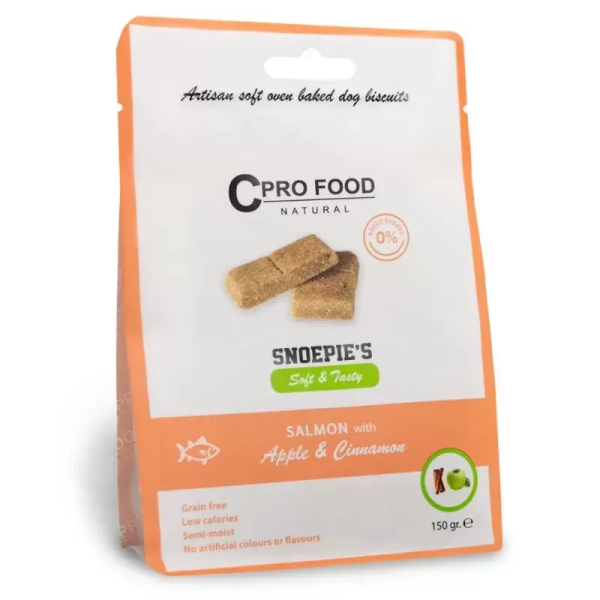 Biscuits Snoepie's Salmon 8x150g - Friandise pour chien - CproFood