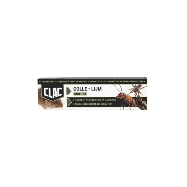 Colle pour rongeurs et insectes 135g - Clac