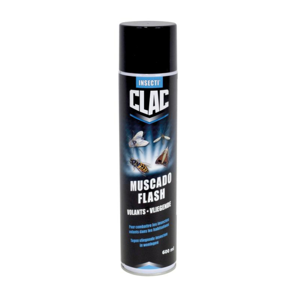Insecticide en aérosol pour insectes volants 600ml - Muscado