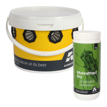 Armadilha para moscas de grande capacidade - Kit de armadilha Muscado