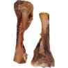 Os du tibia de porc avec viande - 2 pièces Os du tibia de porc avec viande - 2 pièces