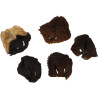 Nez de mouton avec poils 150g Nez de mouton avec poils 150g