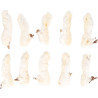 Patas de coelho com pelos 200g Patas de coelho com pelos 200g