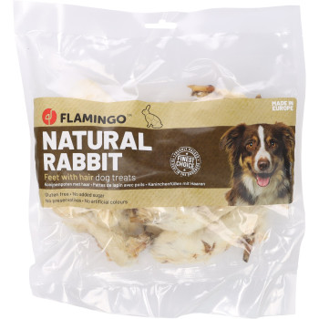 Patas de coelho com pelos 200g