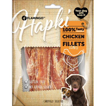 Filés de frango Longos 170g - Hapki