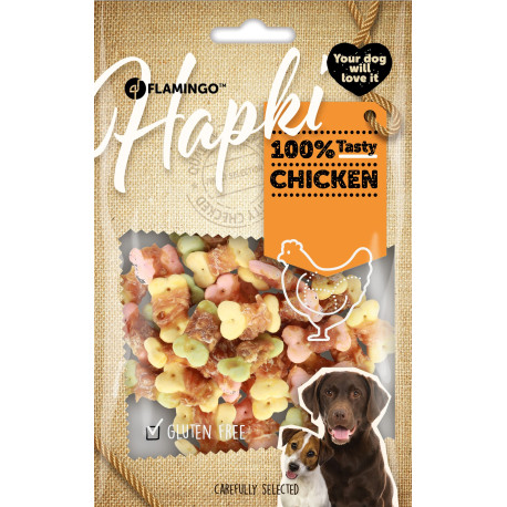 Piccoli biscotti con pollo 85g - Hapki Piccoli biscotti con pollo 85g - Hapki