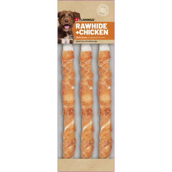 Palito com frango 280g - 28cm - 3 unidades