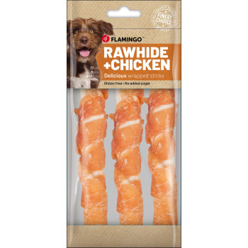 Palito com frango 155g - 17cm - 3 peças