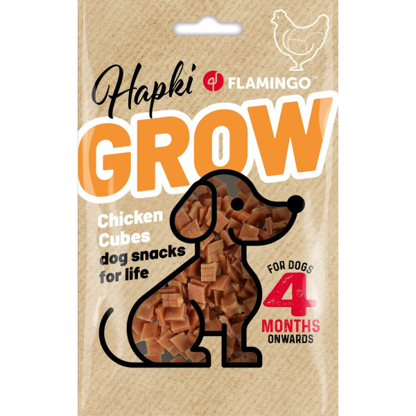 Cubes de poulet 85g - Hapki Grow