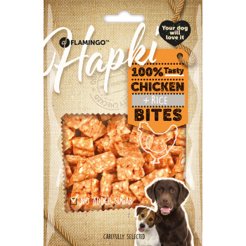 Pedaços de frango e arroz 85g - Hapki
