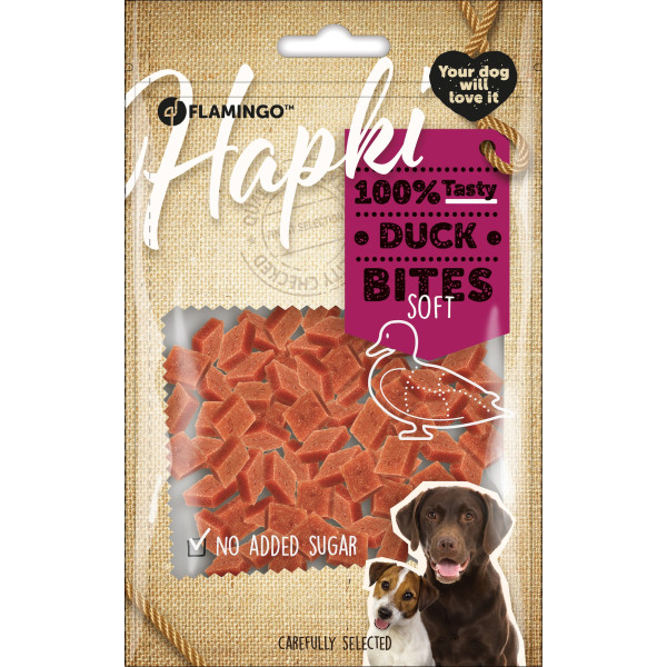 Pedaços de pato macio 85g - Hapki