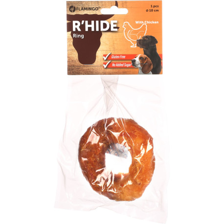 Ring met kip 10 cm Ring met kip 10 cm
