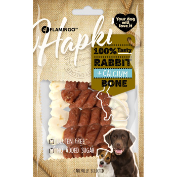 Os de calcium avec lapin 85g - Hapki