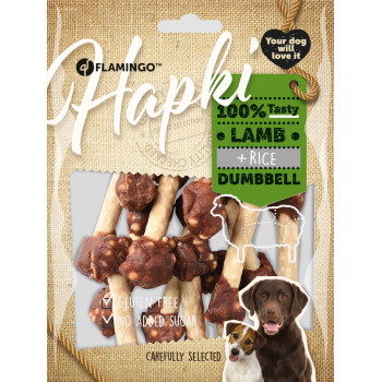 Haltères avec agneau et riz 150g - Hapki
