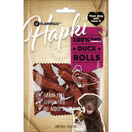 Rotoli di anatra 85g - Hapki