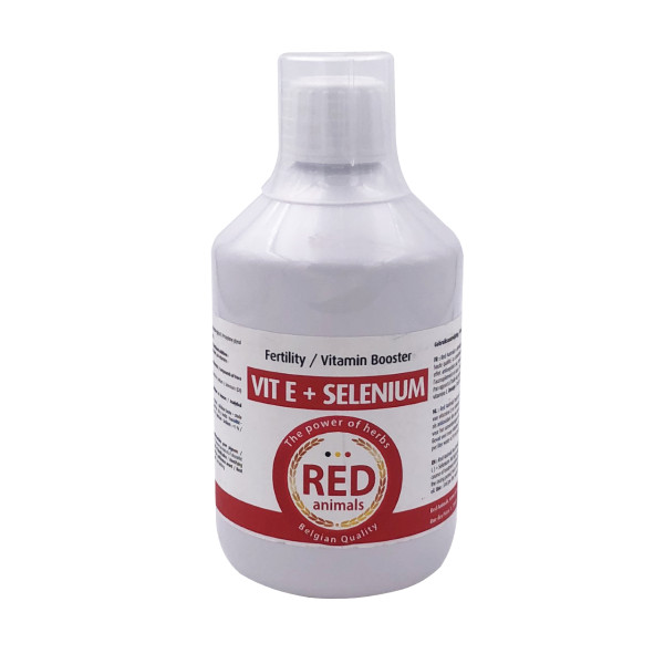 Vitamin E + Selenium 500 ml - Red Animals - 19€