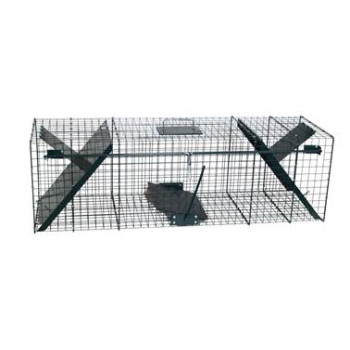 Trappola per procioni a 2 entrate - 102x29x31cm