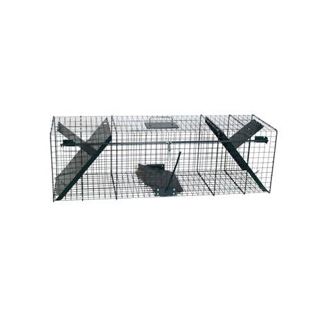 Trappola per procioni a 2 entrate - 102x29x31cm Trappola per procioni a 2 entrate - 102x29x31cm