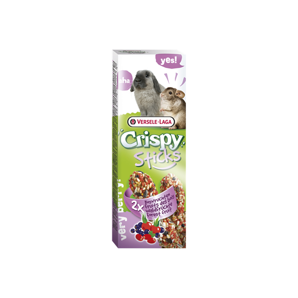 Sticks Kaninchen-Chinchillas Waldfrüchte - 2 Stück - 110g